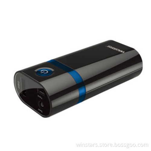 Power pack with 4,400mAh traveling backup battery, LED torch